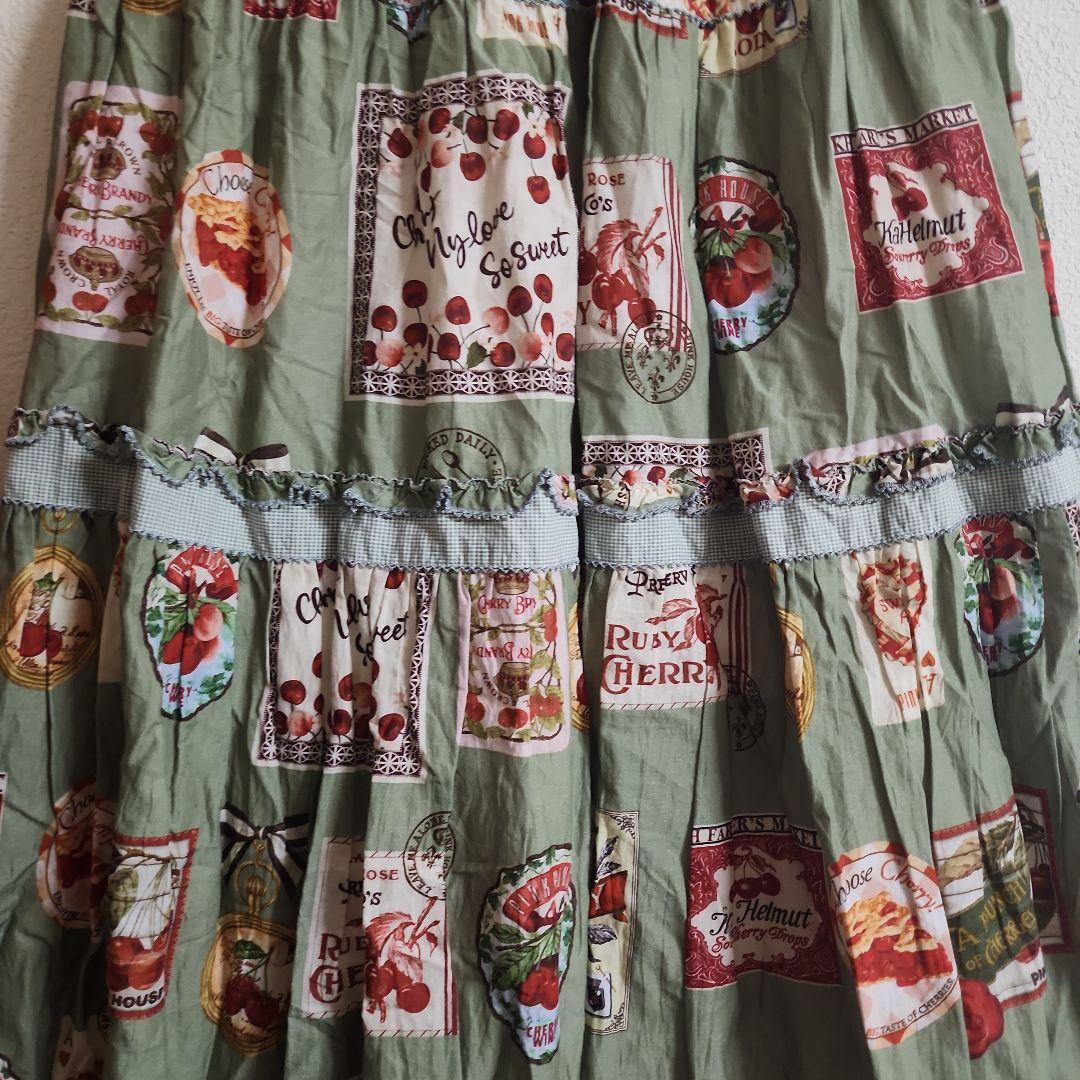 ピンクハウス チェリースカート