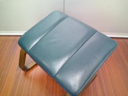 冨士ファニチア 本革 オットマン 角度２段階調整可 フジファニチア