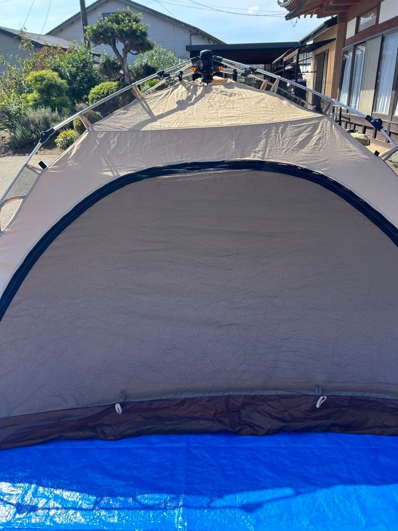 【試し張りのみ】DOD わがやのテントL タン T5-869-TN