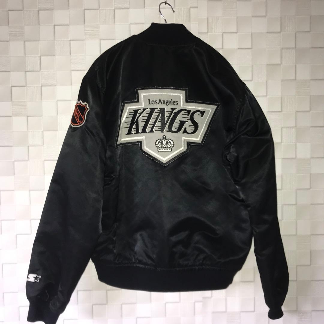 90's NHL キングス LA KINGS ナイロンスタジャン STARTER - メルカリ