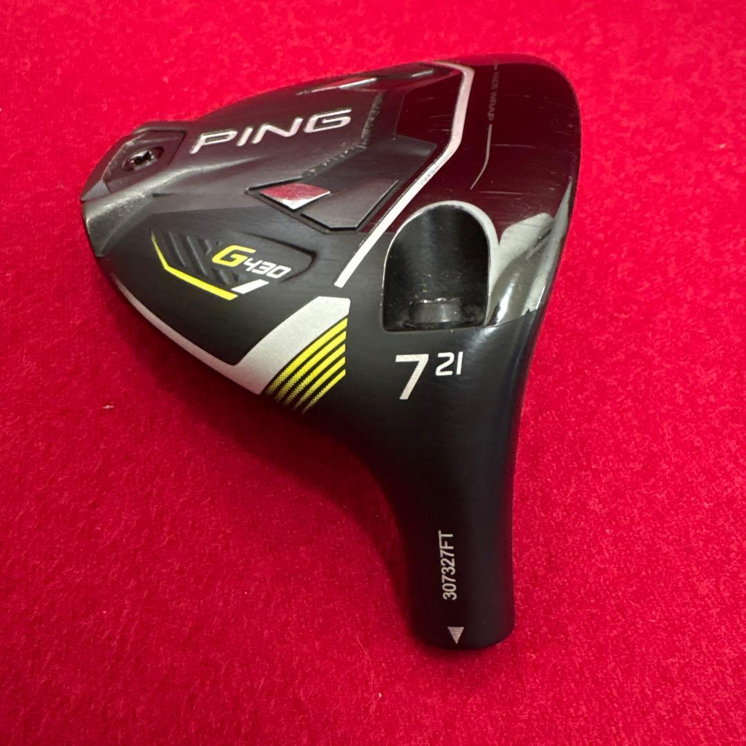 PING G430 MAX 7番　フェアウェイウッド 21度　ヘッド単体