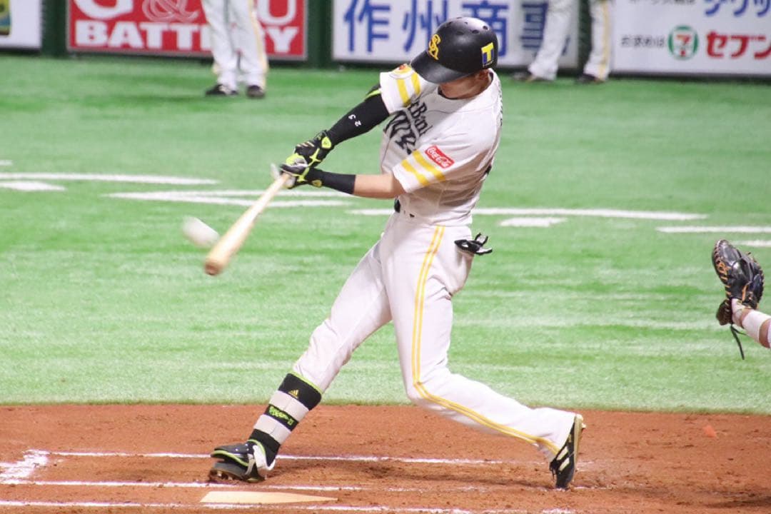 【入札なかったら取り下げます。】ソフトバンクホークス　周東佑京 実使用　バット