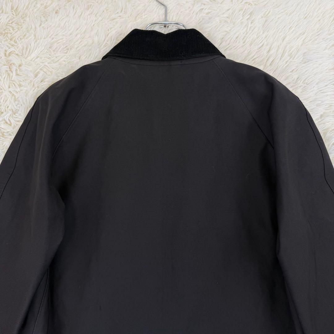 マッキントッシュ ゴム引きコート ウールライナー ステンカラーコート 黒 38