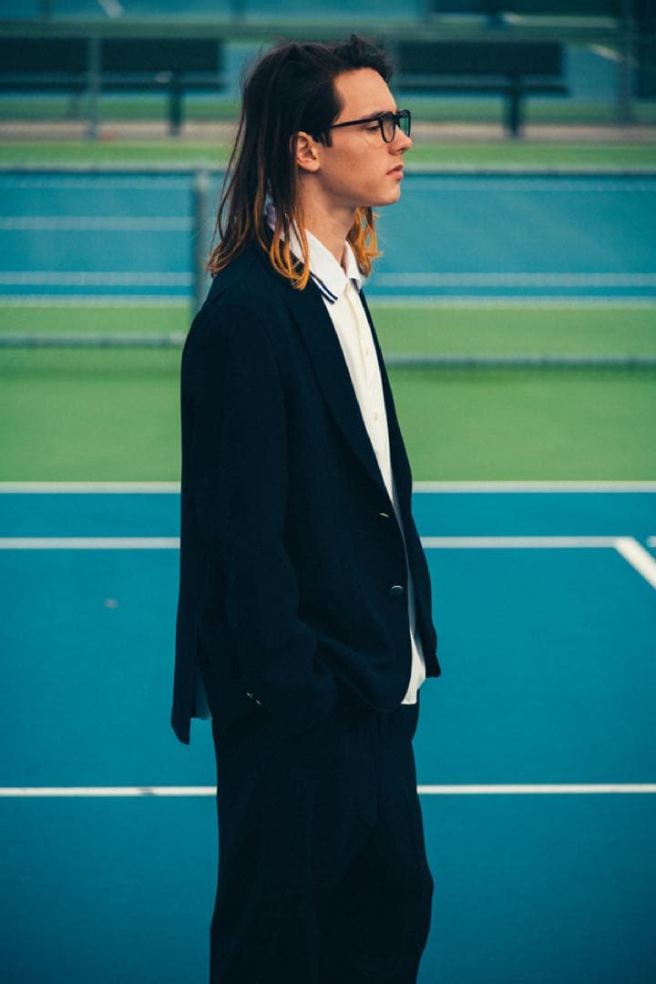 【SOPHNET. 】HOPSACK ソフ　セットアップ　ネイビー