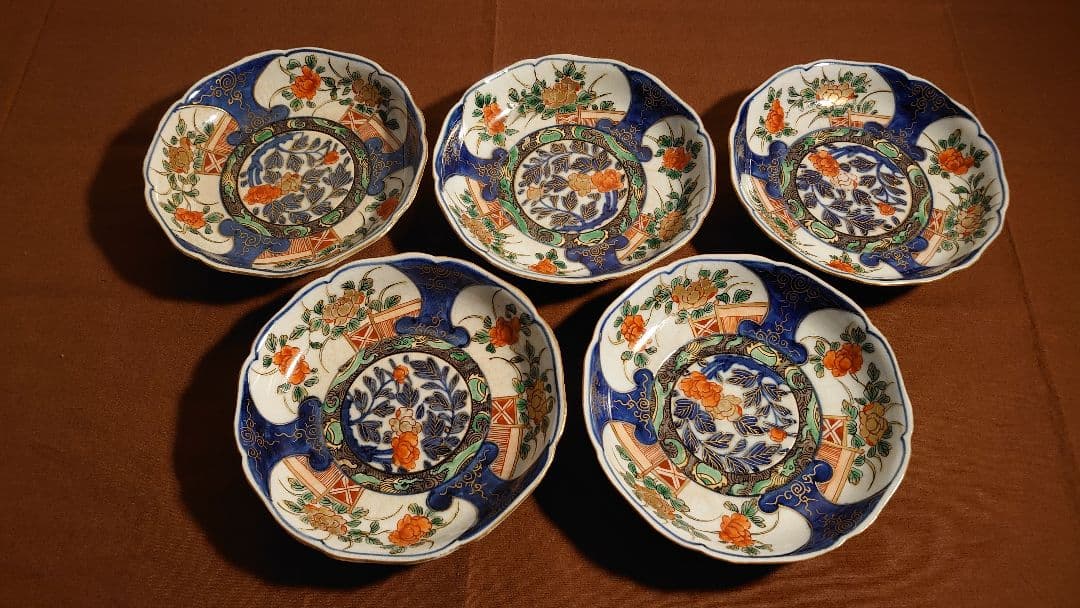 伊万里豆皿5客セット