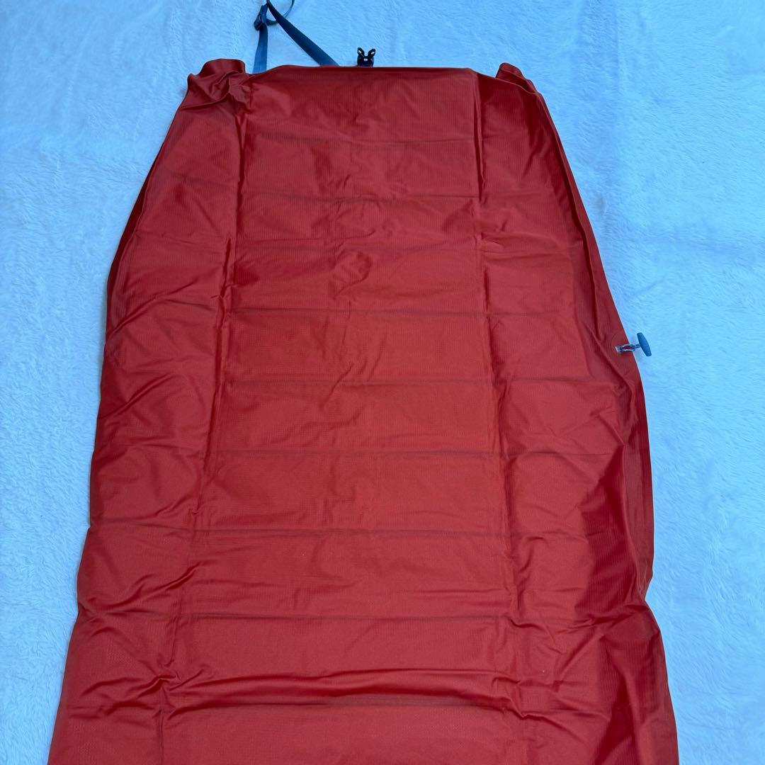 美品人気モンベル　エクセロフト エアパッド 180+ポンプバッグ付