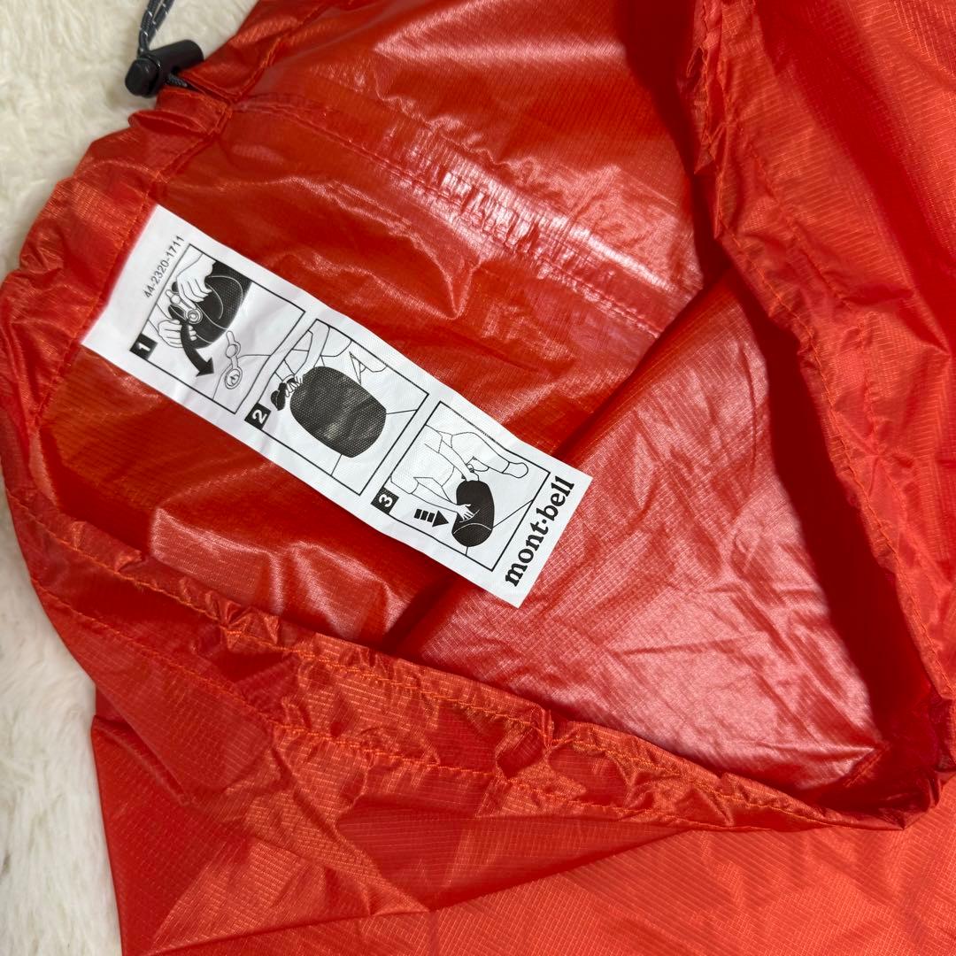 美品人気モンベル　エクセロフト エアパッド 180+ポンプバッグ付