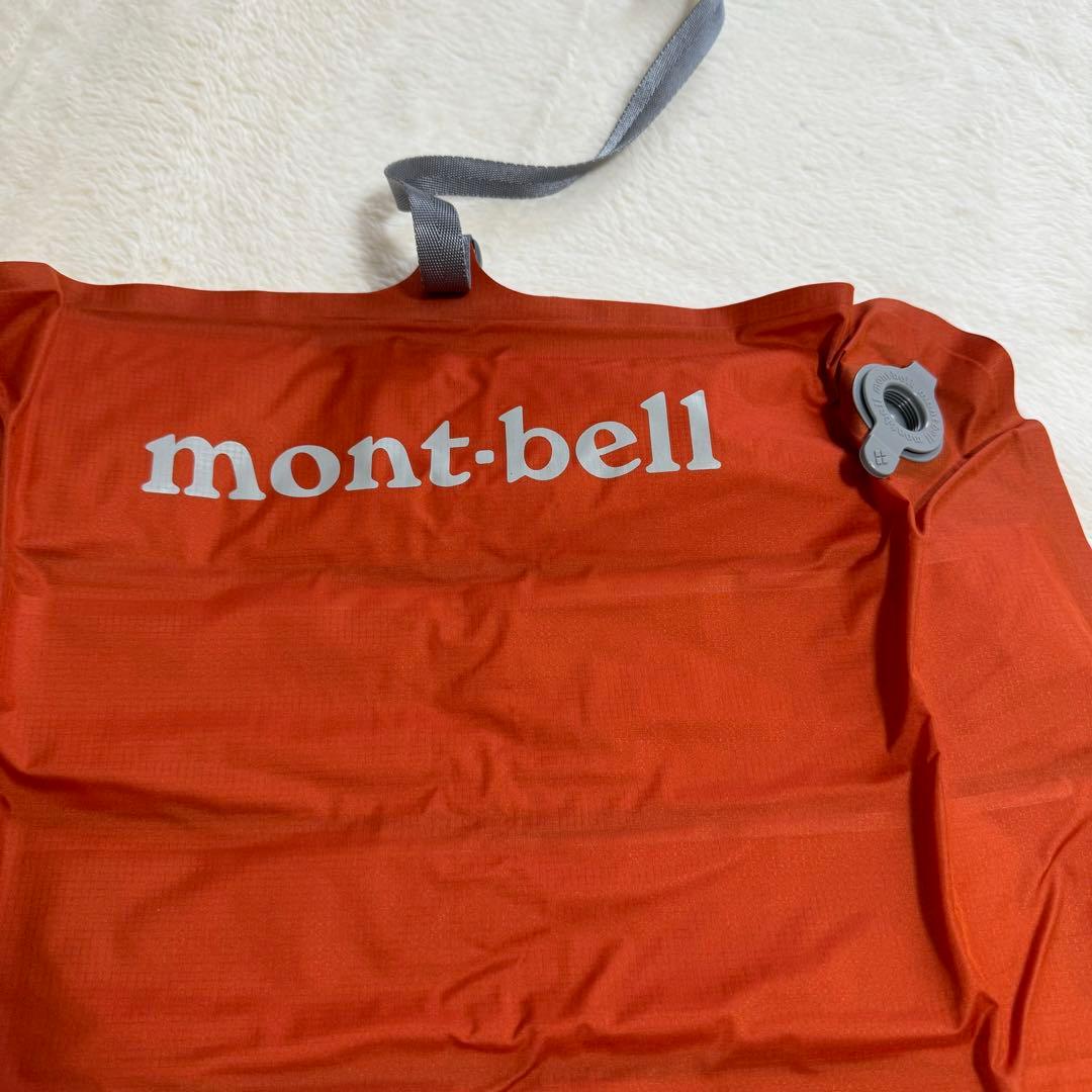 美品人気モンベル　エクセロフト エアパッド 180+ポンプバッグ付