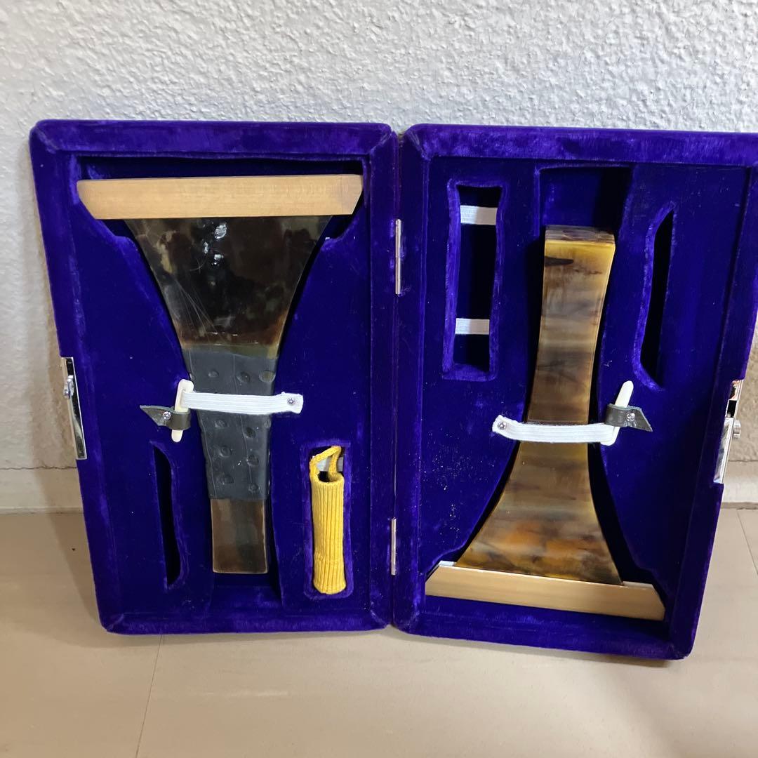 津軽三味線　本体 バチ　ケース付き