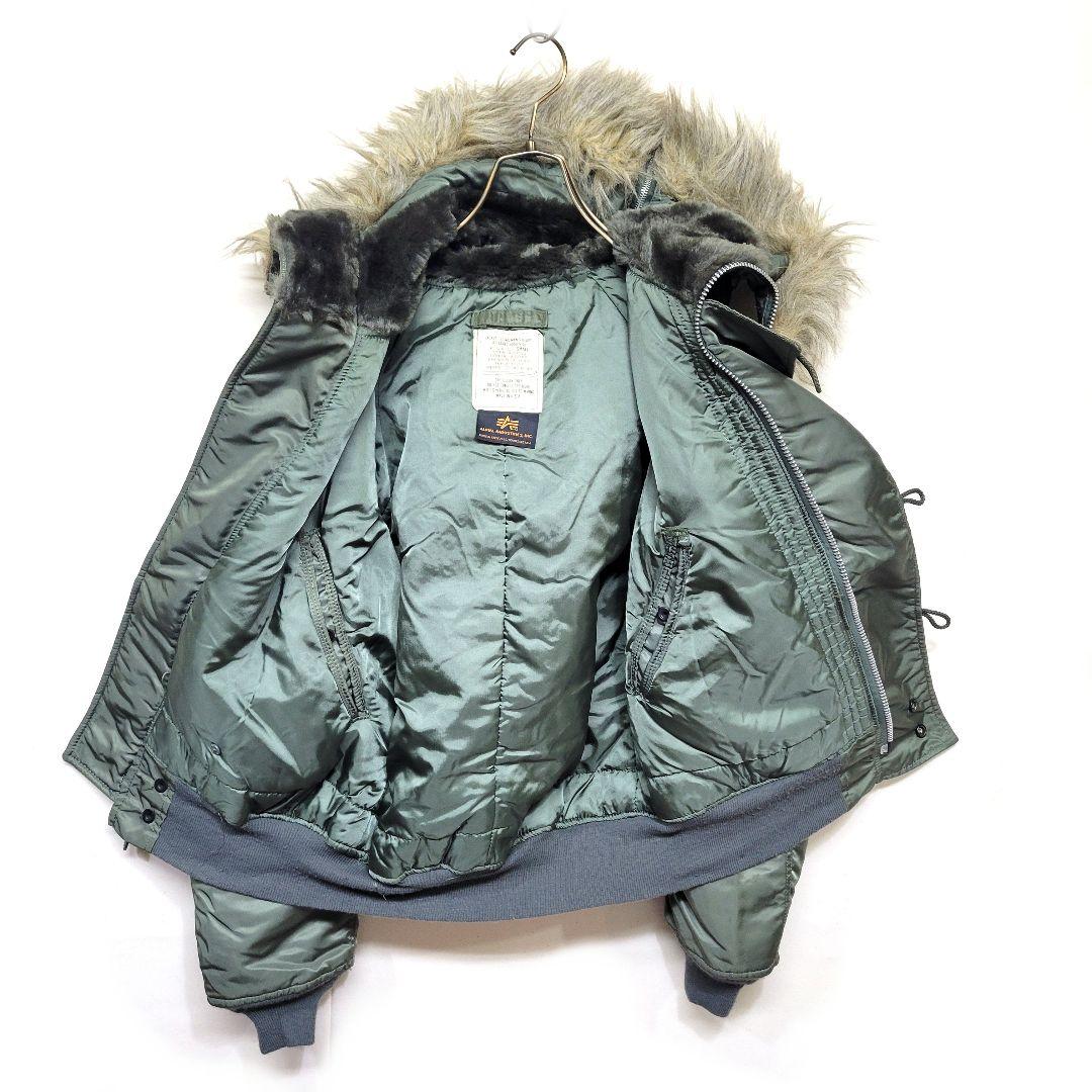 希少 90's USA製 ALPHA INDUSTRIES N-2B ジャケット