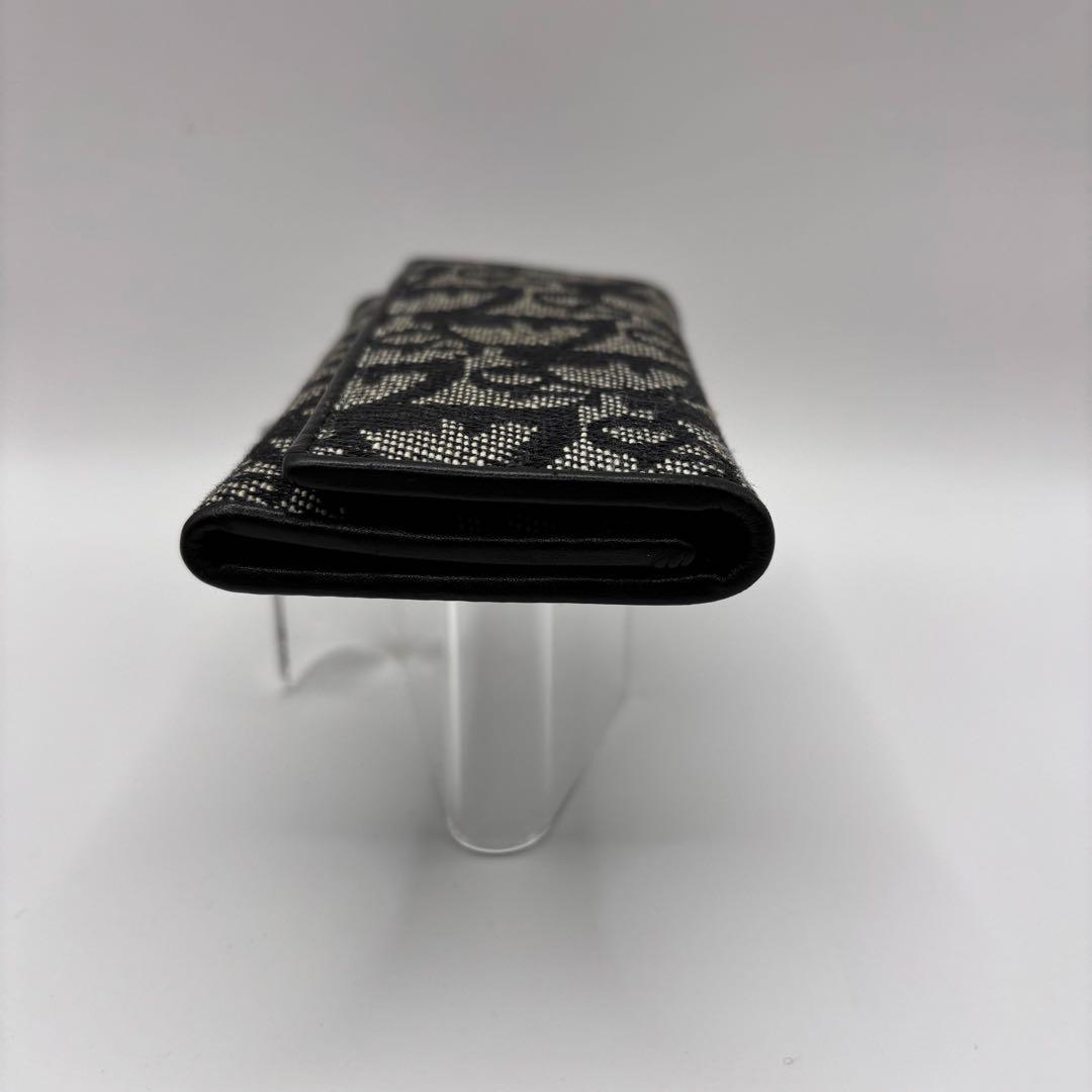 christian dior キーケース　6連　トロッター　グレー　ブラック