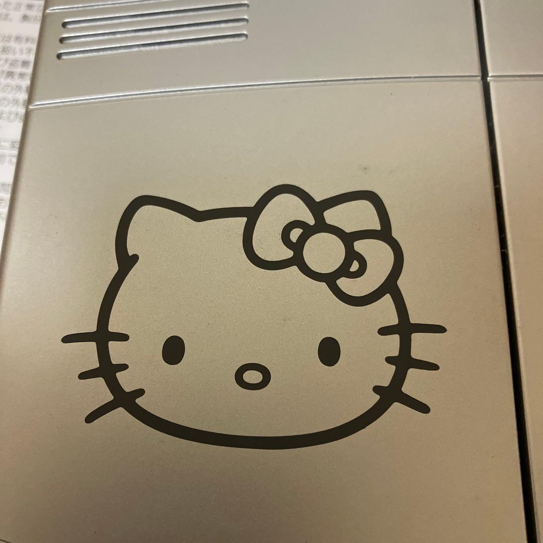 ハローキティDVD-7LCKT ポータブルDVDプレーヤーほぼ未使用 サンリオ