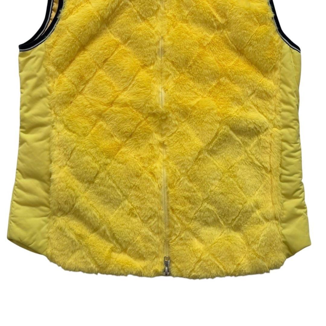 未使用　Callaway キャロウェイ ベスト 黄 ボアベストゴルフウェア