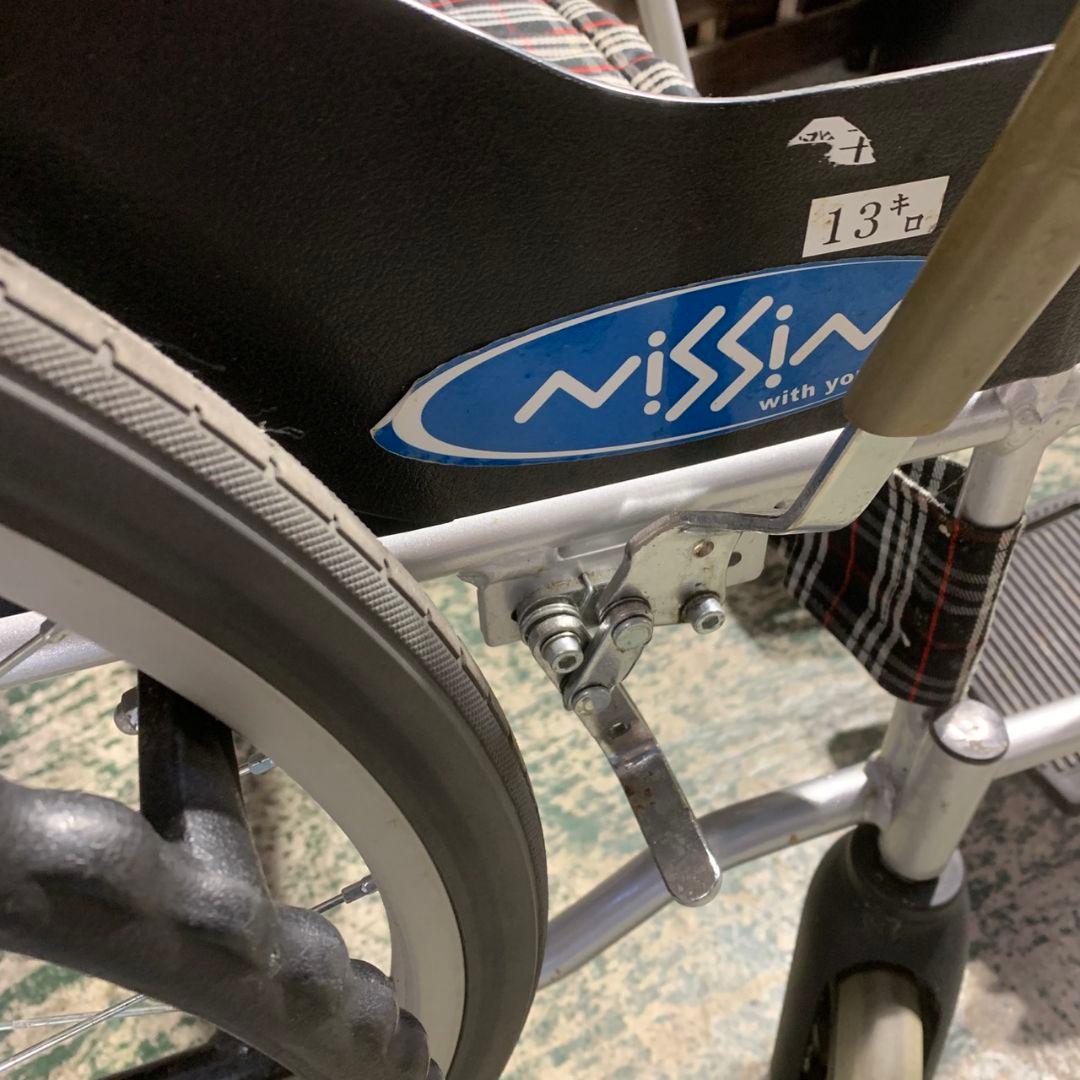 J918 NISSIN 介助車椅子 車椅子 NC-1H 低床