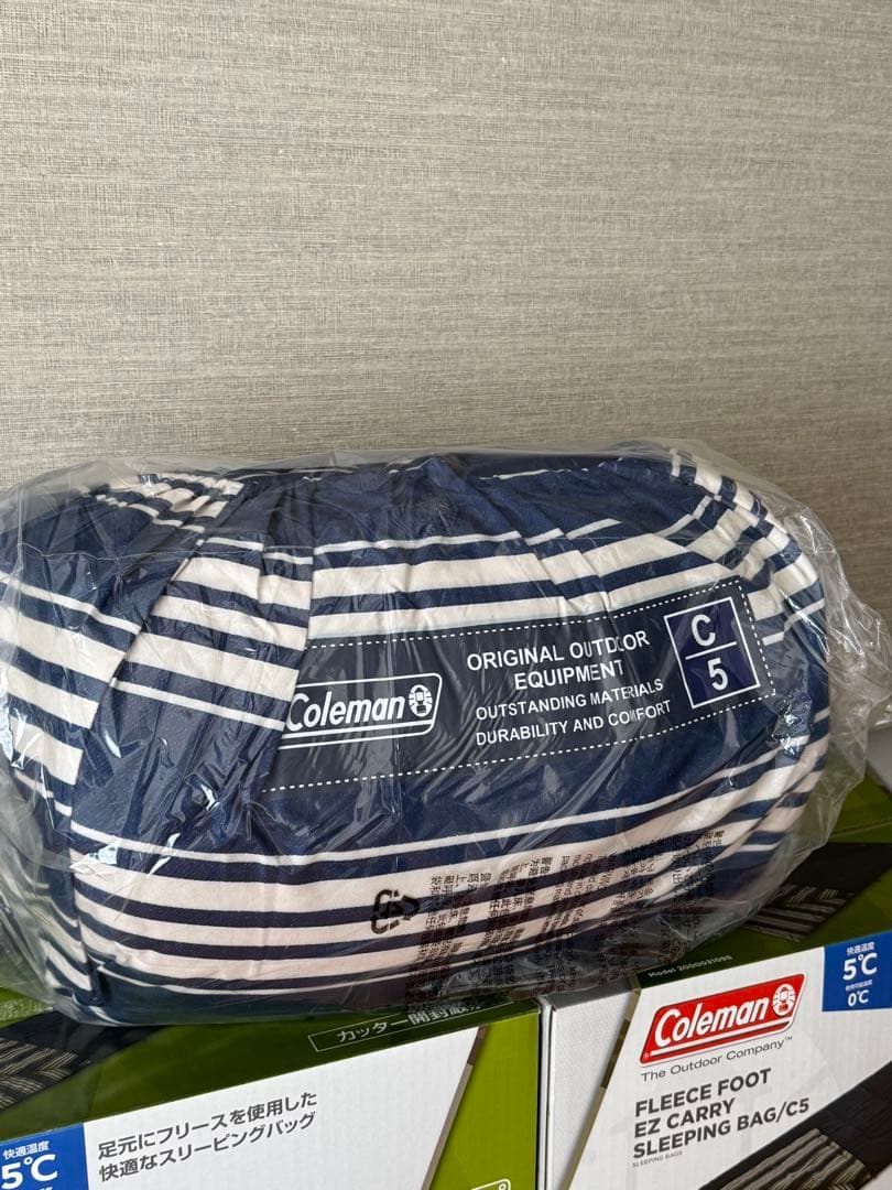 【未使用】Coleman Fleece Foot EZ Carry 2個セット