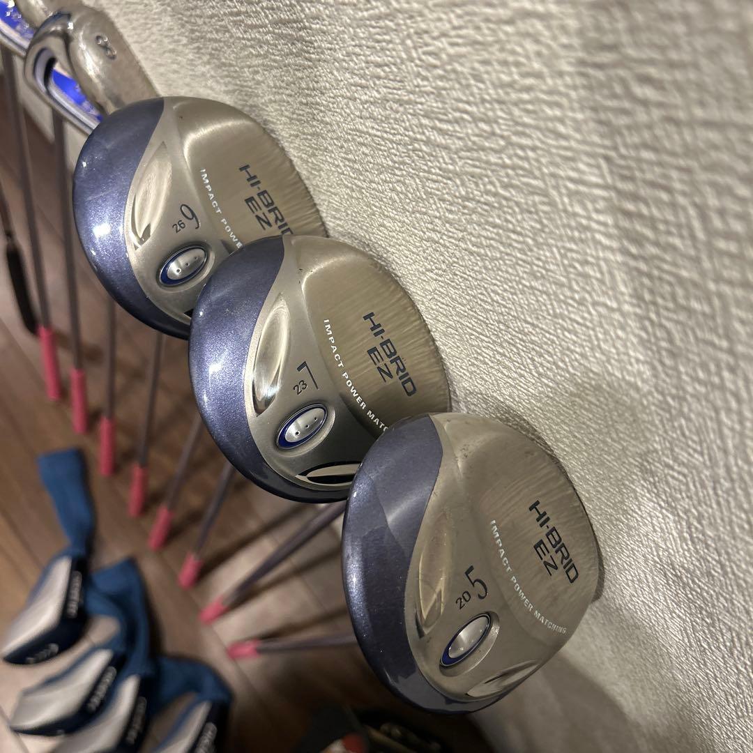 HI-BRID EZ レディースL 10本　右利き　高級ゴルフセット