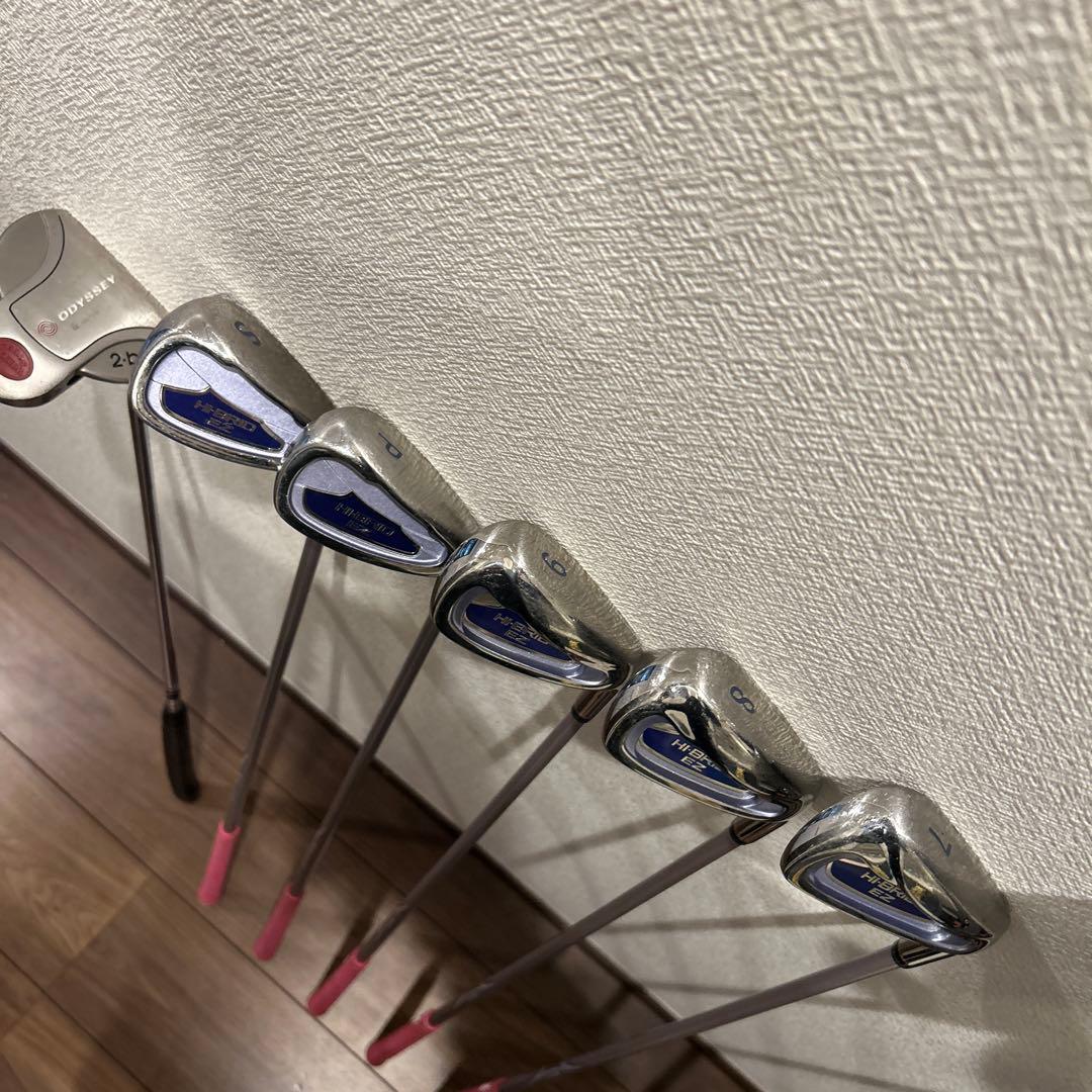 HI-BRID EZ レディースL 10本　右利き　高級ゴルフセット