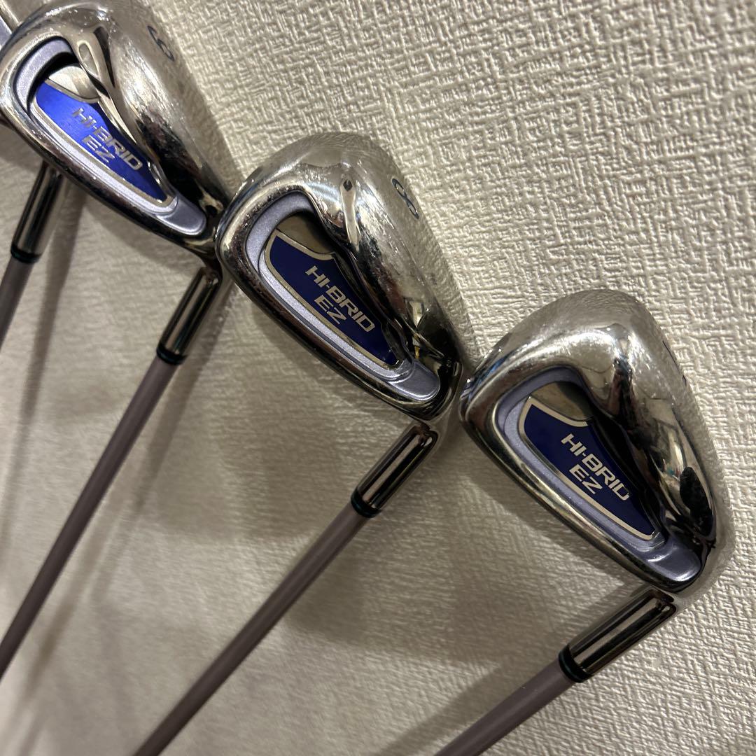 HI-BRID EZ レディースL 10本　右利き　高級ゴルフセット