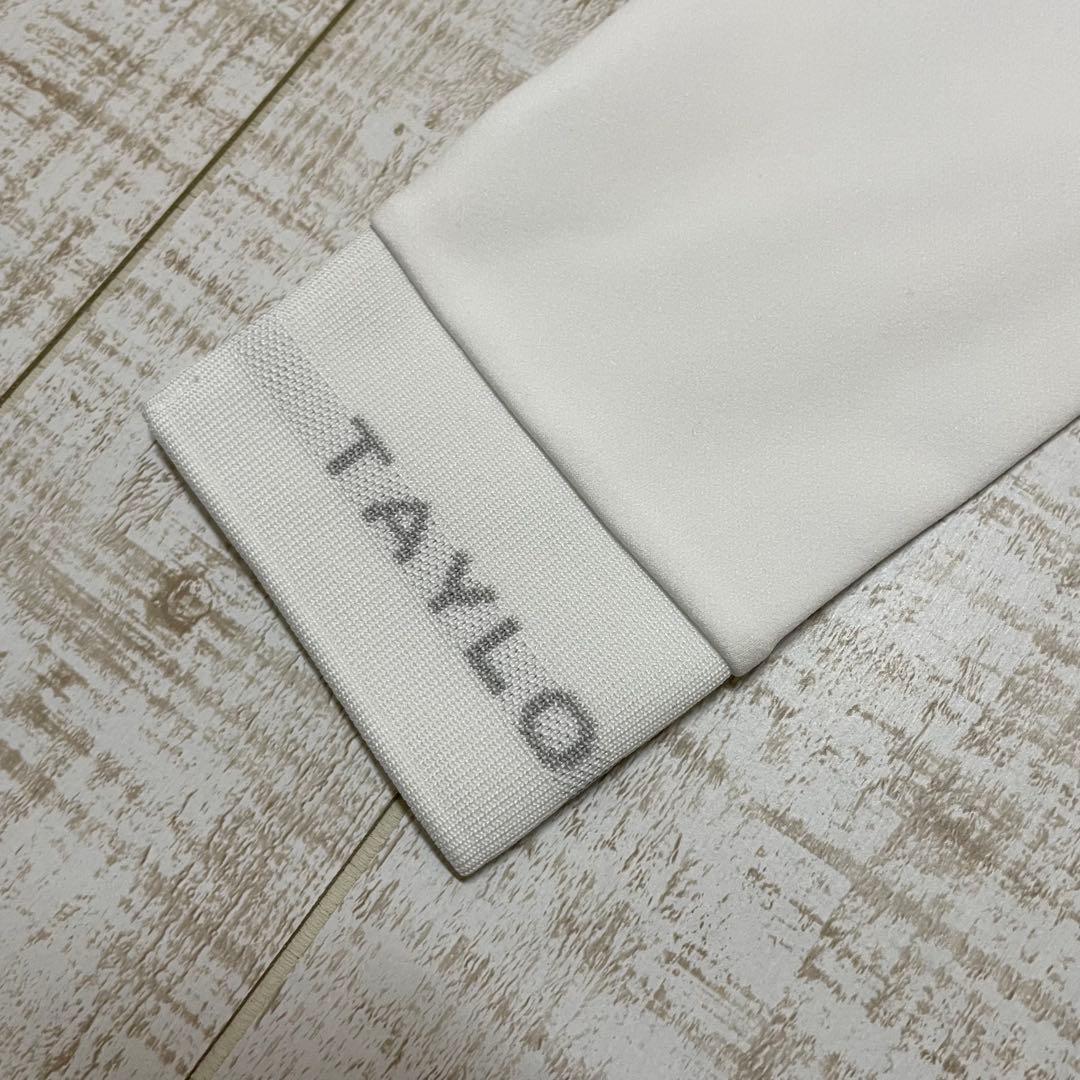 新品 テーラーメイド 長袖 パーカー 保温 胸ロゴ ホワイト Mサイズ