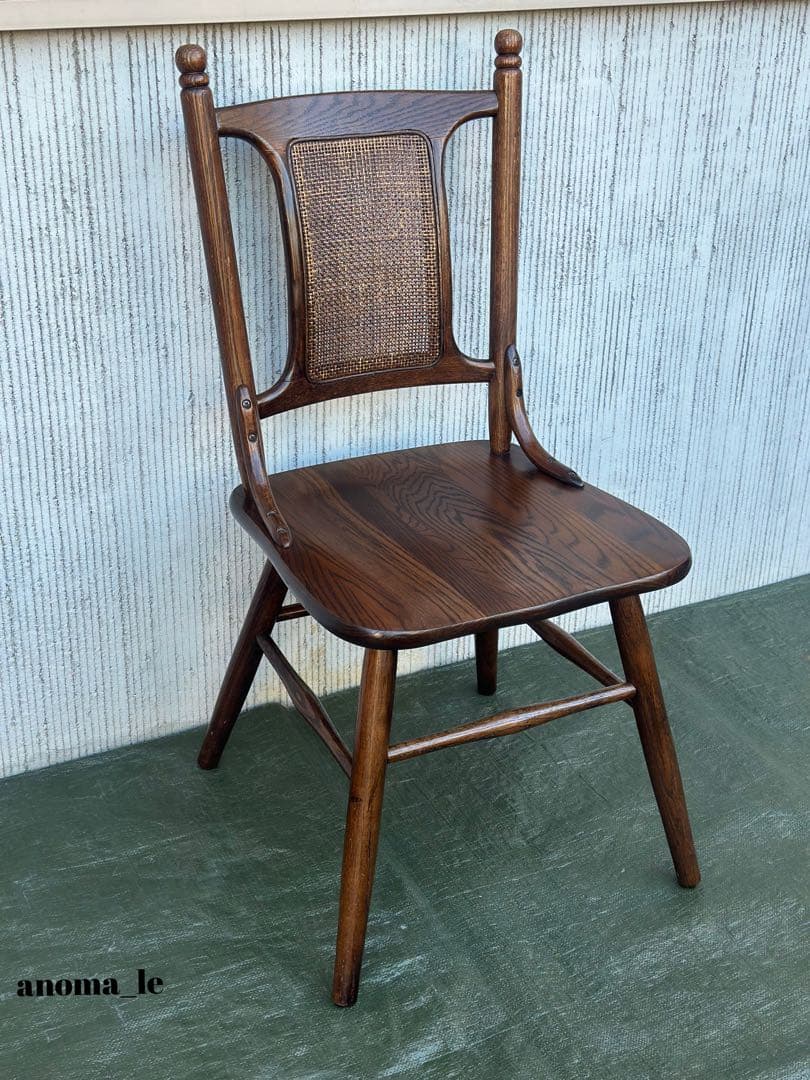 【ダイニングチェア】1　Shin　Lee　シンリー　ラタンバックチェア◎