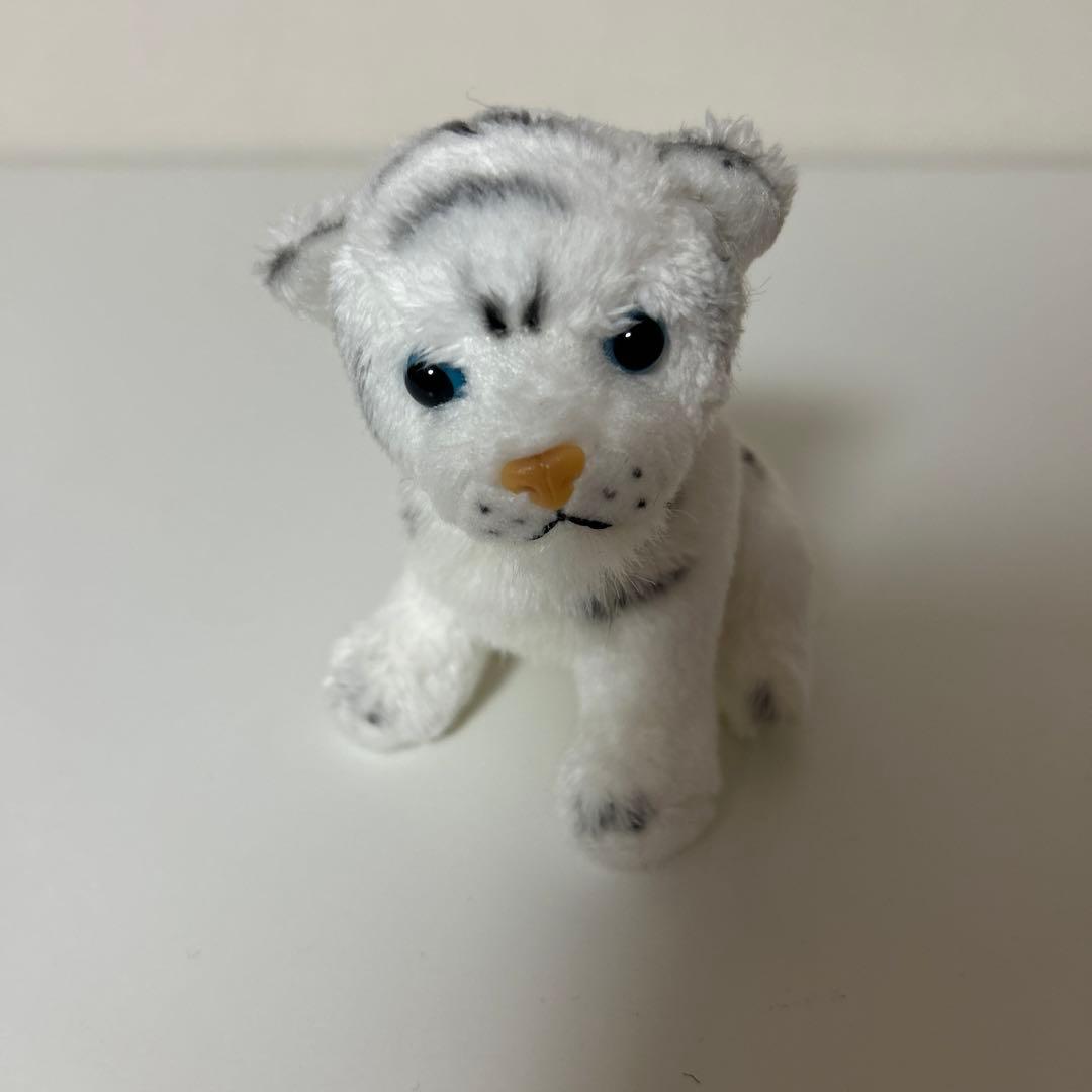 東武動物公園 ホワイトタイガー ぬいぐるみキーホルダー - メルカリ