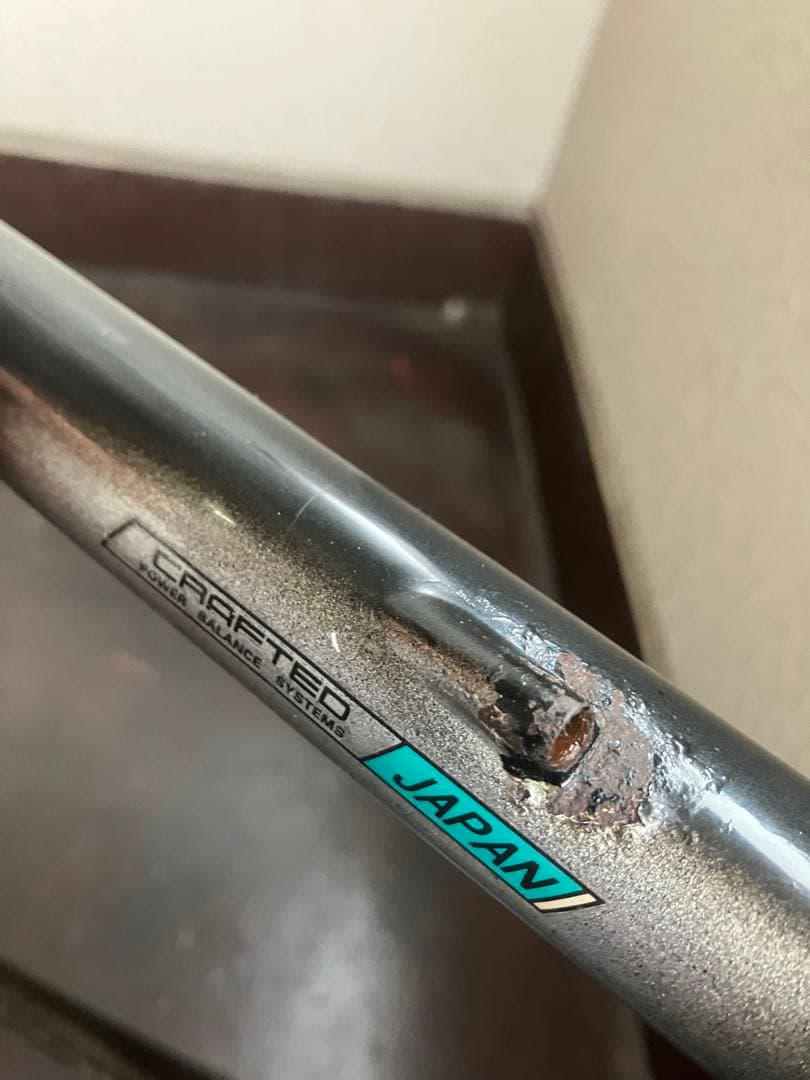 最終値下げ 中古 CRAFTED エアロクロモリ フレーム 590mm KHS