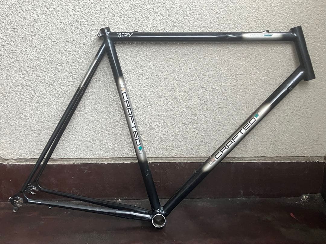 最終値下げ 中古 CRAFTED エアロクロモリ フレーム 590mm KHS
