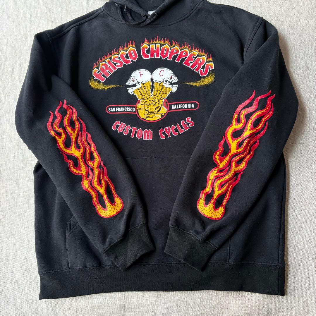 USA製 フリスコチョッパーズ FRISCO CHOPPERS パーカー L