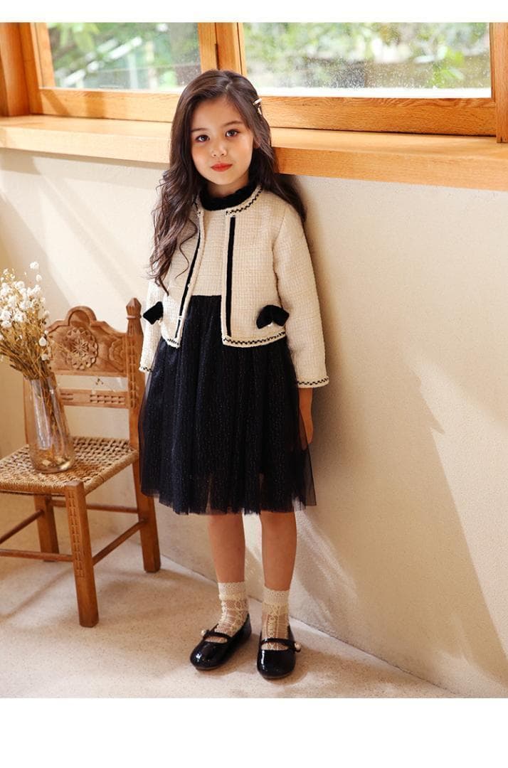 [大人気]入学式 ワンピース 女の子 子供ドレス 発表会 フォーマル　卒業式