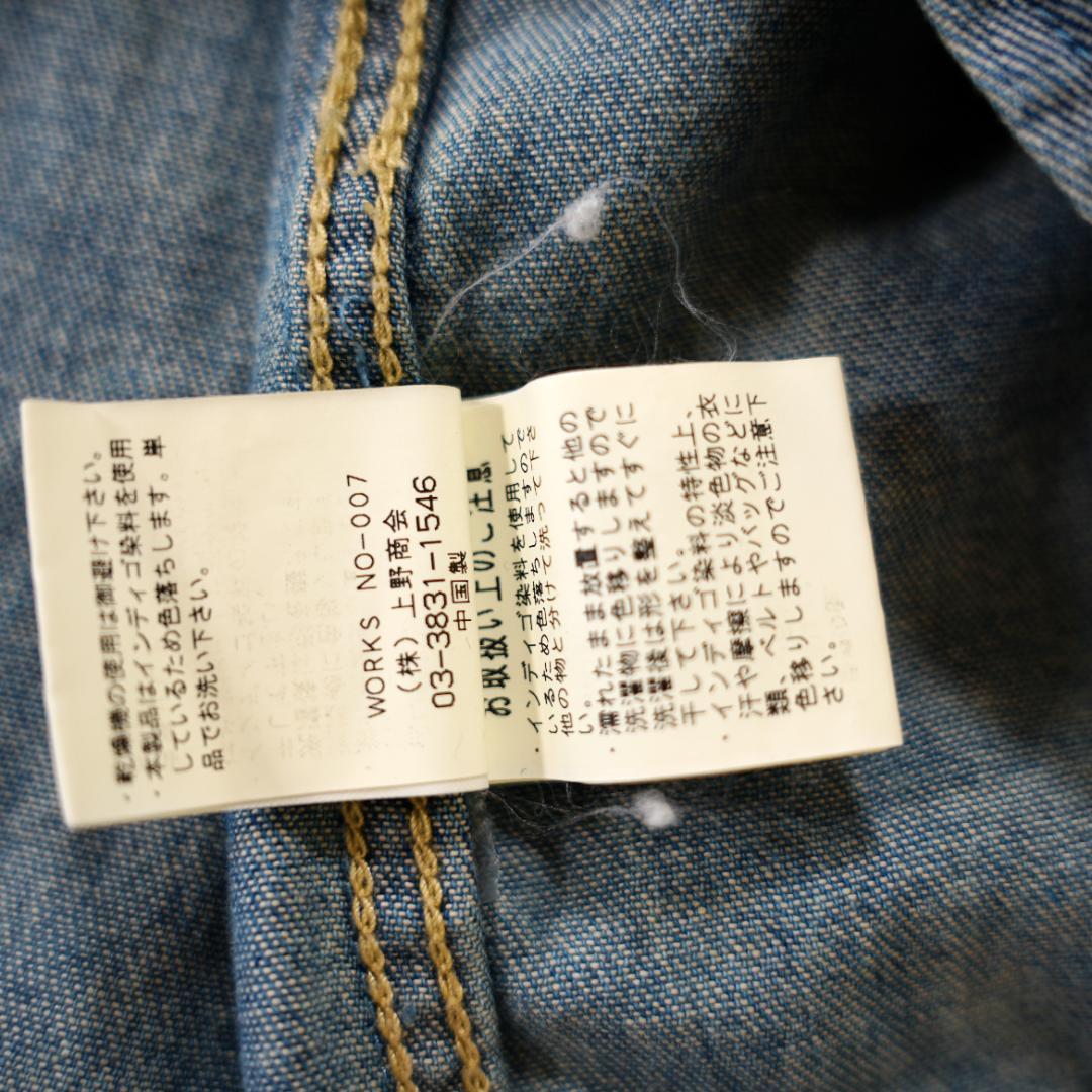 【美品】AVIREX　アヴィレックス　3WAYデニムモッズコート　Lサイズ