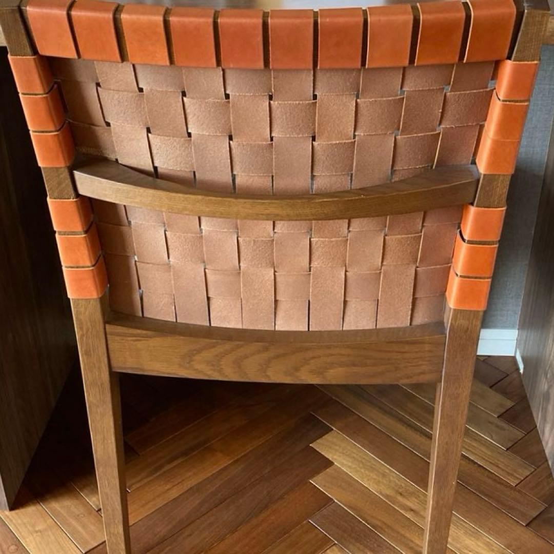 【美品】Ritzwell リッツウェル アームレスチェア ダイニングチェア ①