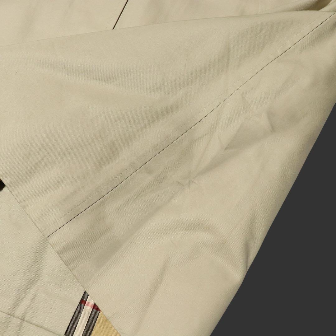 BURBERRY★ノバチェック カシミヤ ライナー★ステンカラーコート★165