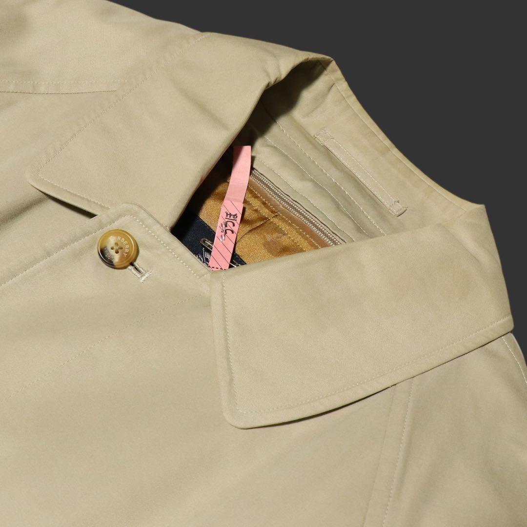 BURBERRY★ノバチェック カシミヤ ライナー★ステンカラーコート★165