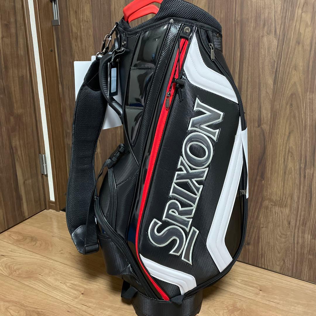 Srixon 軽量ゴルフバッグ 9.5インチ ブラック/レッド SRIXON