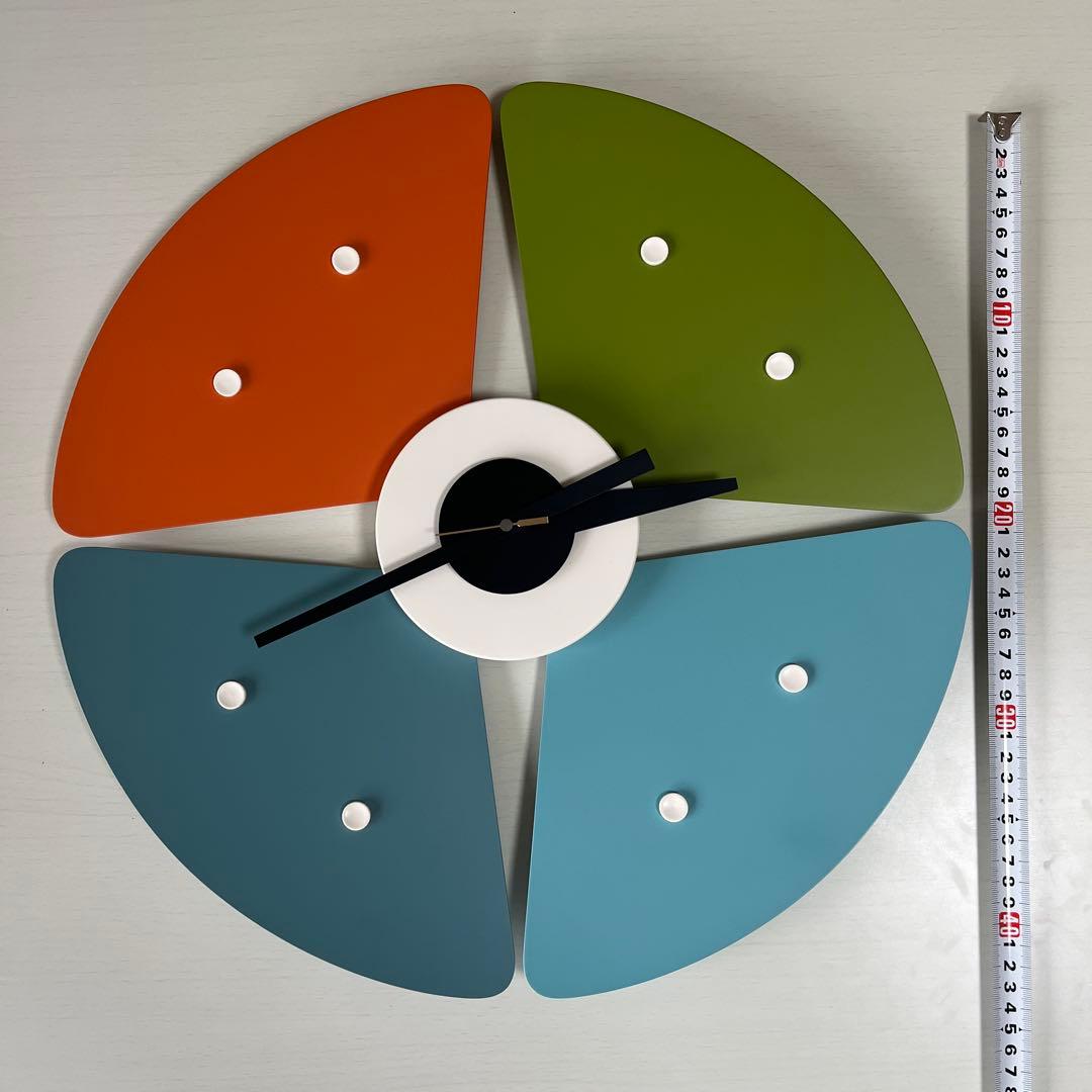 ペタルクロック マルチカラー vitra ジョージ・ネルソン 廃盤色 - メルカリ