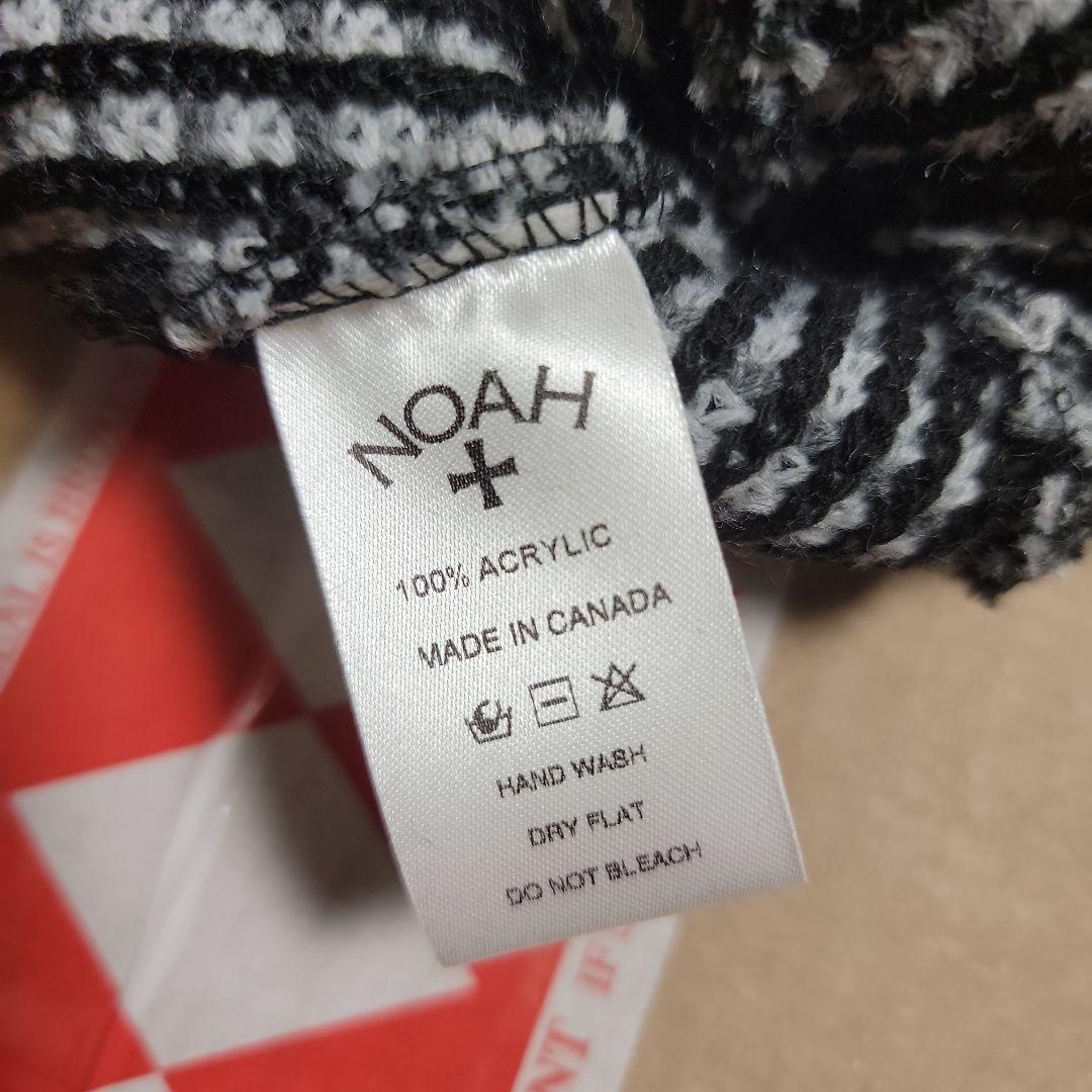 NOAH Tri-Color Beanie Black ノア ビーニー - メルカリ