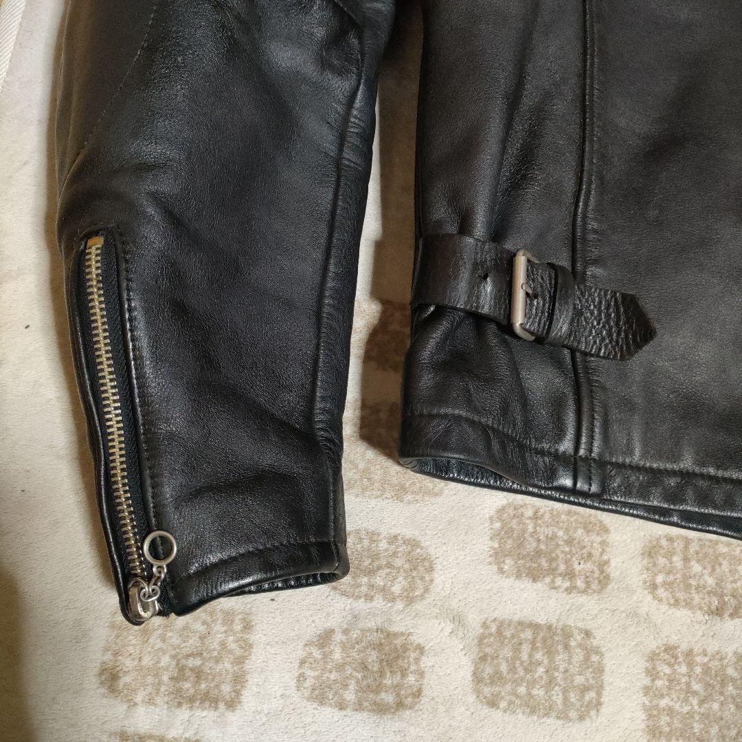 レア　KADOYA BLACK HORSE Racing 本革ジャケット 　Ｌ