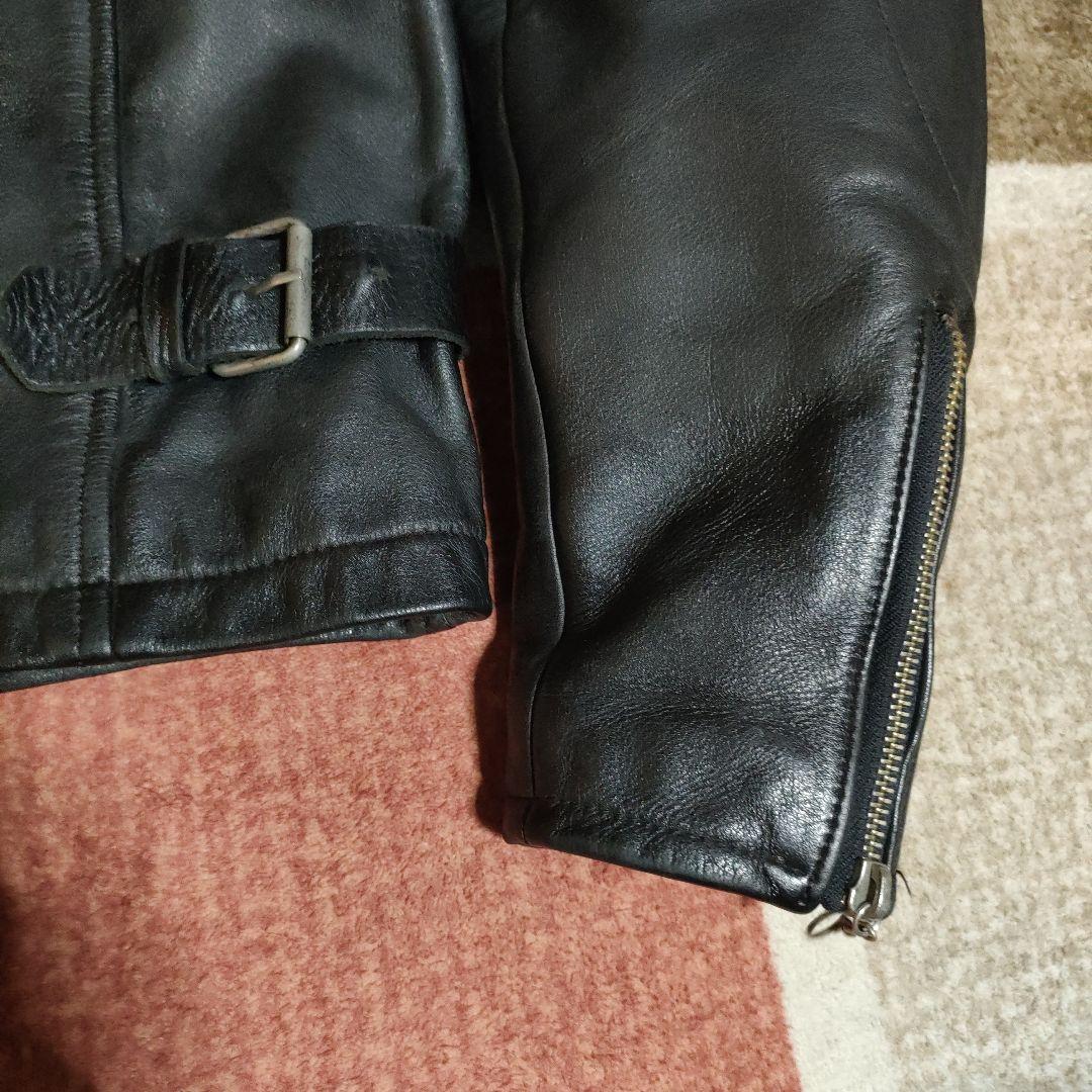 レア　KADOYA BLACK HORSE Racing 本革ジャケット 　Ｌ