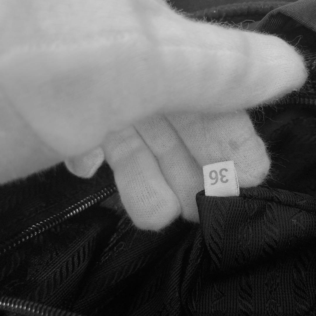 PRADA プラダ　リュック　バックパック　ナイロン　A4 黒　ブラック　ロゴ