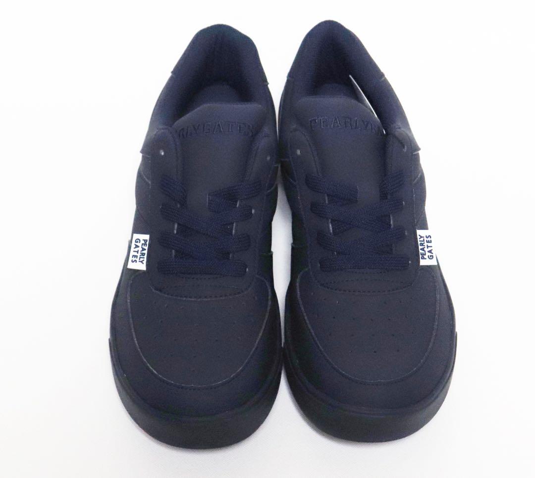 《パーリーゲイツ》未使用 レンチ付 ソフトスパイク ゴルフシューズ 25.5cm