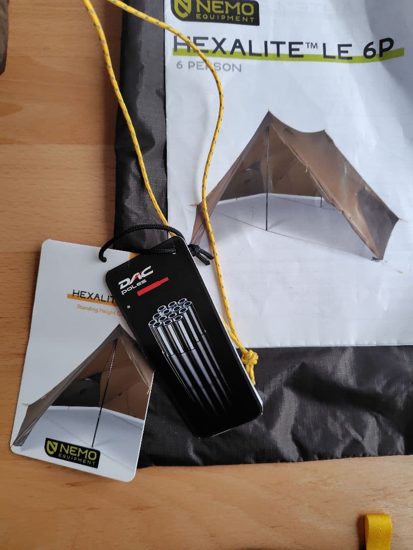 NEMO シルナイロン ヘキサライト6P LE シェルター ニーモ