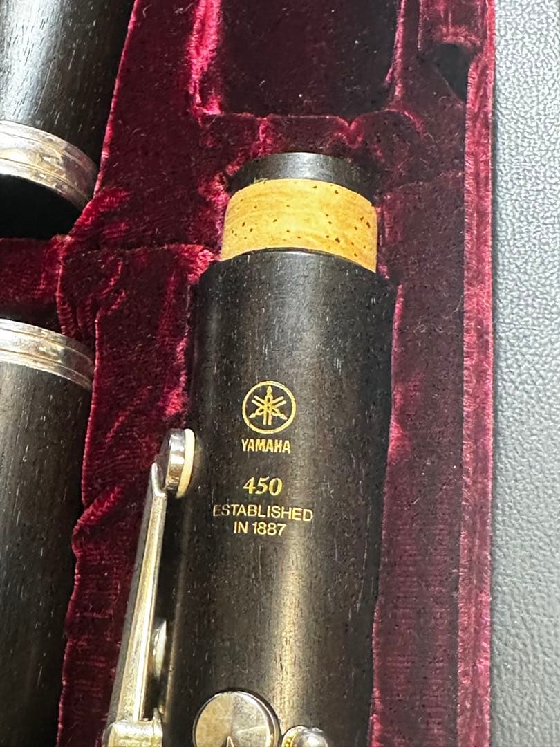 【美品】YAMAHA クラリネット YCL-450｜ほぼ未使用