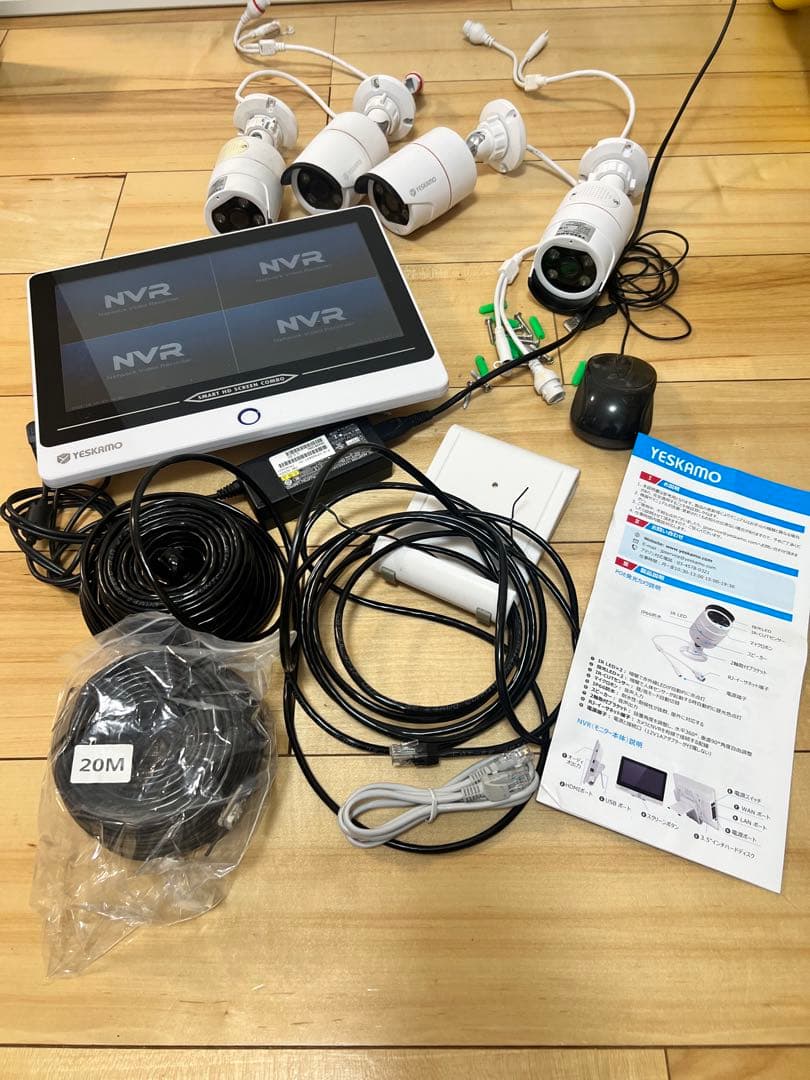 防犯カメラ YESKAMO P912-JP3004