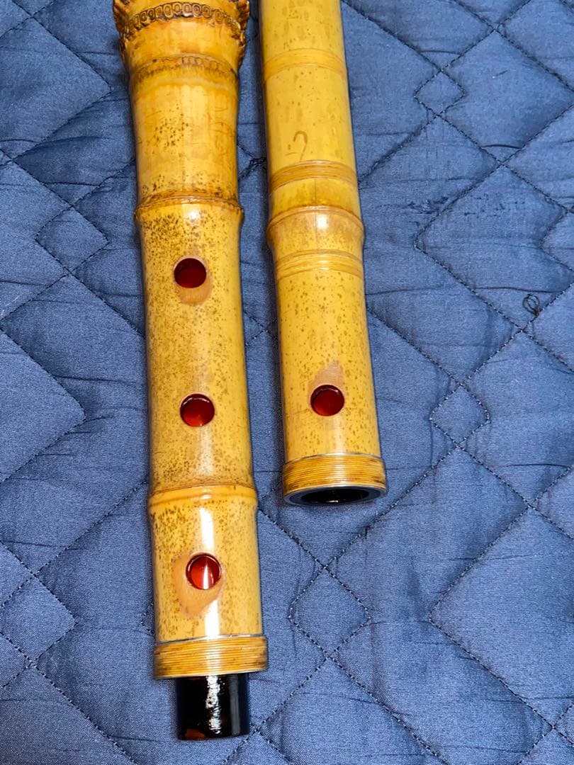 央山銘尺八　　1尺８寸菅