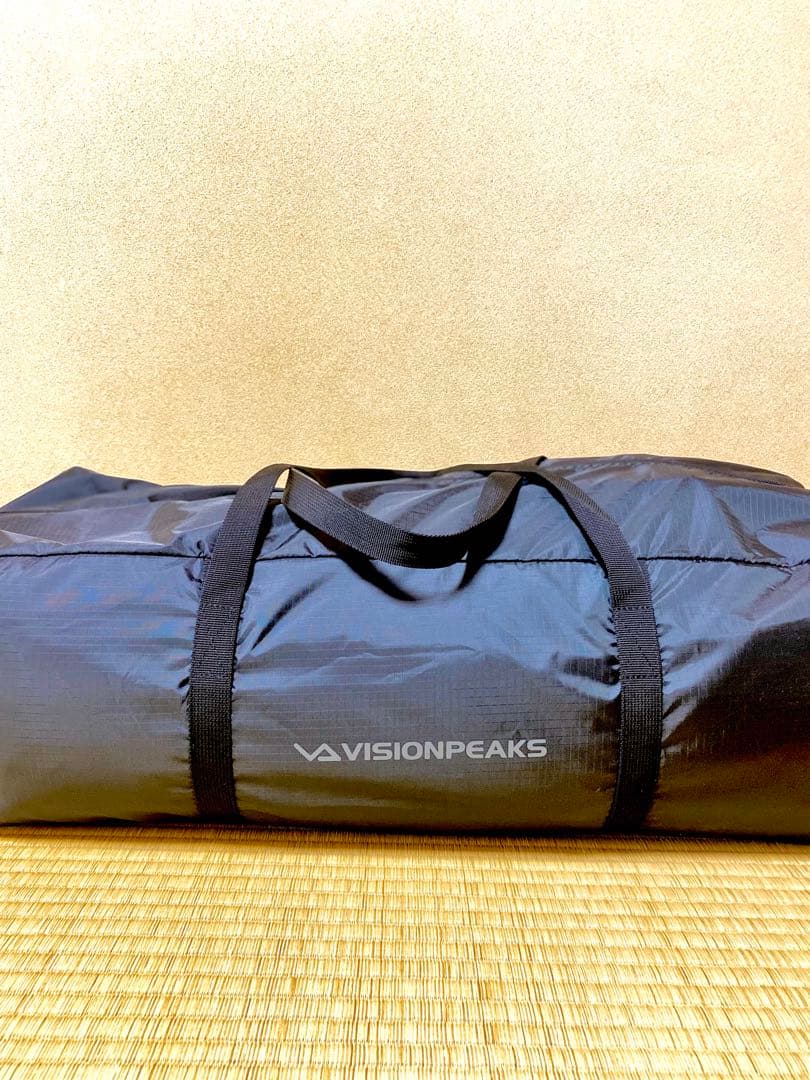 ビジョンピークスのトレスアーチ2のブラックとシェラカップの未使用品セット（廃盤）