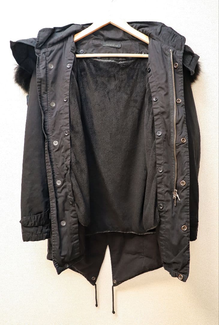 美品［GOSTAR DE FUGA］モッズコート ファー付き［44サイズ］