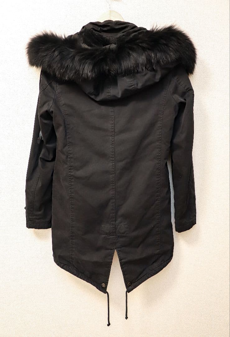 美品［GOSTAR DE FUGA］モッズコート ファー付き［44サイズ］