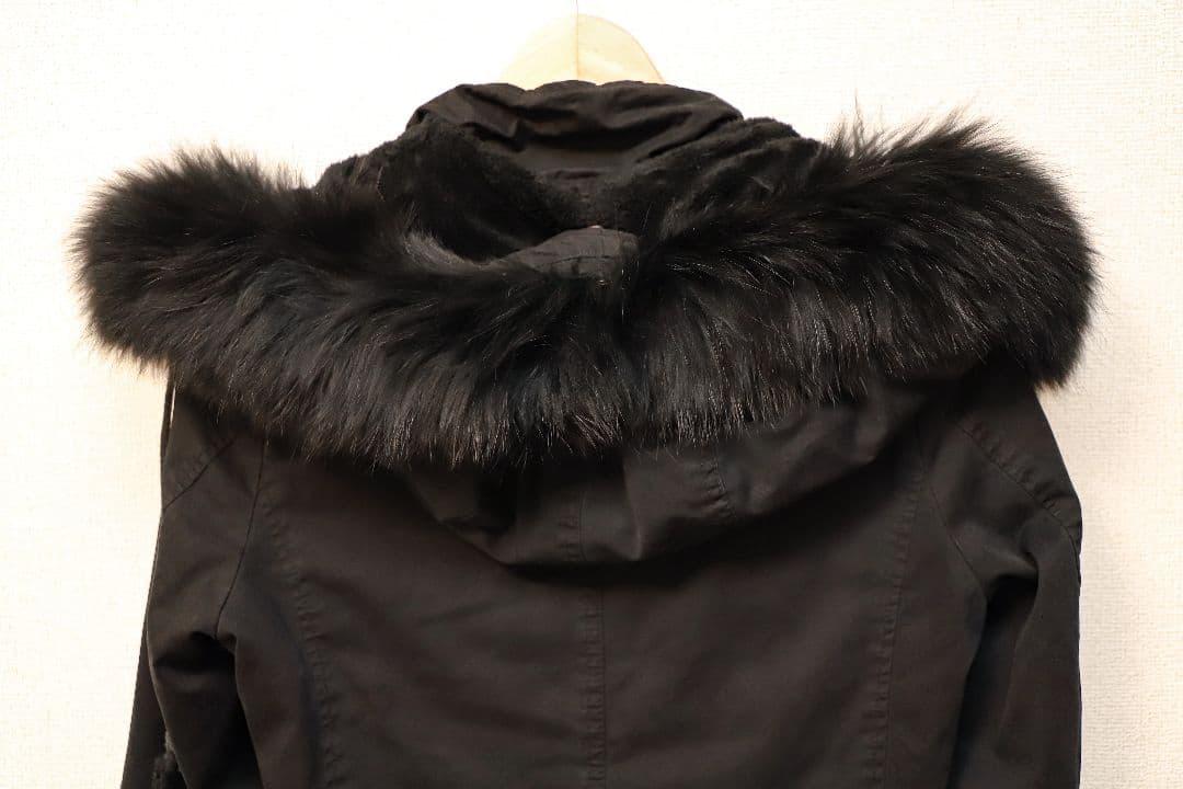 美品［GOSTAR DE FUGA］モッズコート ファー付き［44サイズ］