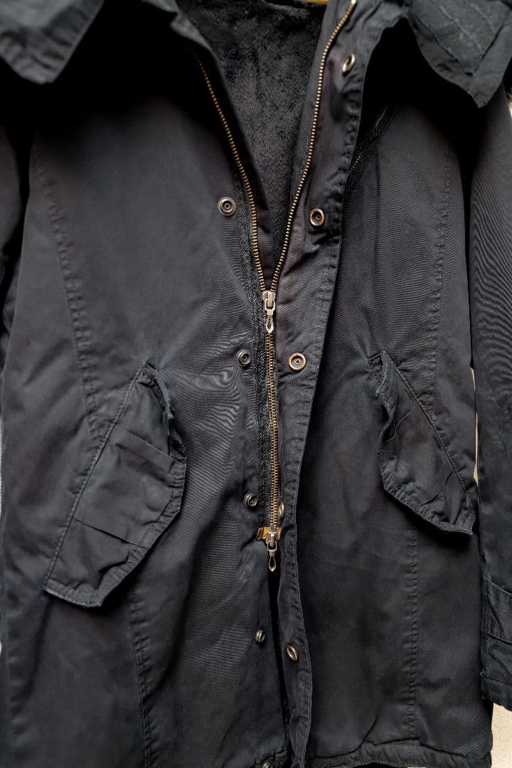 美品［GOSTAR DE FUGA］モッズコート ファー付き［44サイズ］