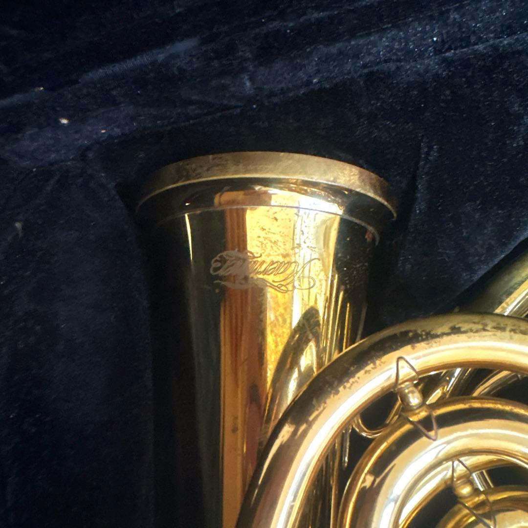 【sy】ケルントナー　フルダブルホルン　ケース付き